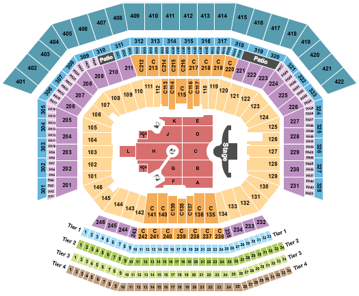 Levi's Stadium Ed Sheeran Seating Chart